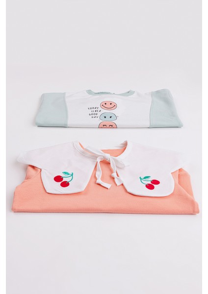 Kız Çocuk 2'li Paket Basic Sweatshirt