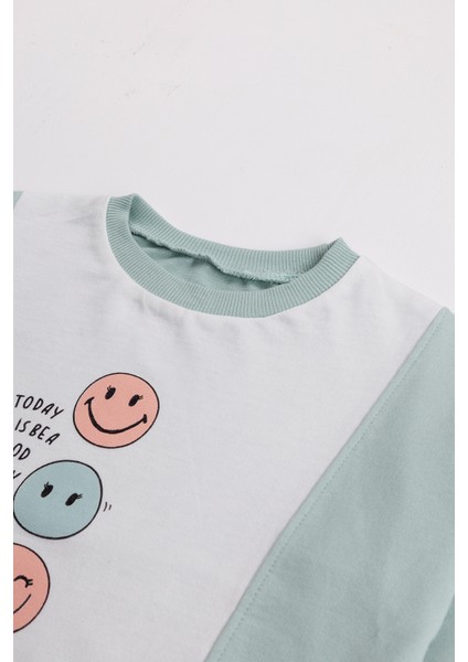 Kız Çocuk 2'li Paket Basic Sweatshirt modelleri