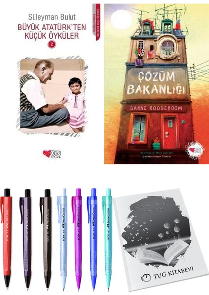 Çözüm Bakanlığı ve Büyük Atatürk'ten Küçük Öyküler 2 2'li Set + Hediyeli