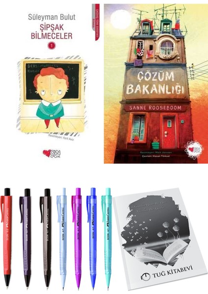 Çözüm Bakanlığı ve Şipşak Bilmeceler 1 2'li Set + Hediyeli