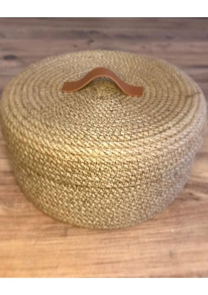 Hasır Sepet, Jüt Sepet, %100 Doğal Hasır Sepet, Çok Amaçlı Dekoratif Hasır Sepet, Organizer fiyatları