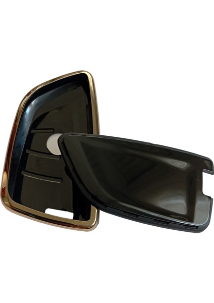 Bmw F G Serisi Fem Smart Anahtar Kumanda Kılıfı Oto Anahtarlık Siyah Gold fırsatları