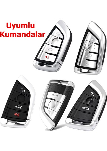 Bmw F G Serisi Fem Smart Anahtar Kumanda Kılıfı Oto Anahtarlık Siyah Gold indirimleri