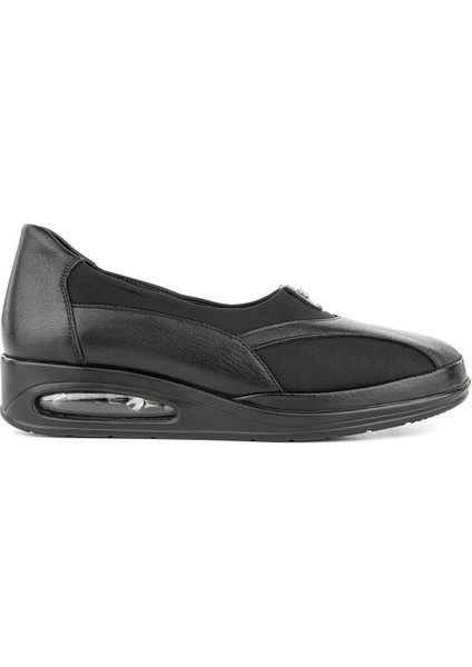 Hoff 6 Nokta Anatomik Air Max Tabanlı Halluks Valgs Kadın Ayakkabı - Siyah - 36