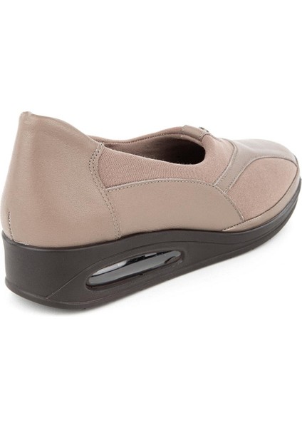 Hoff 6 Nokta Anatomik Air Max Tabanlı Halluks Valgs Kadın Ayakkabı - Vizon - 36