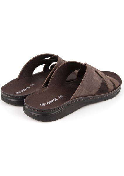 Tiger Anatomik Taban Dört Mevsim Erkek Terlik - Kahverengi - 45 fırsatları