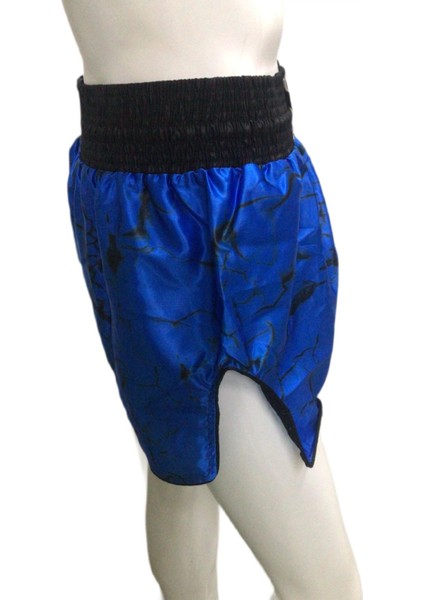 G4F Kıck Boxıng Short Sublımated Short Siyah/mavi L Beden