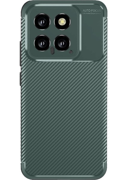 Xiaomi 14T Kılıf Kamera Korumalı Auto Focus Karbon Fiber Arka Kapak