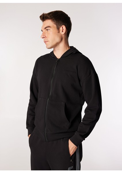 M Essential Full Zip Hoodie Sweatshirt Erkek Sweatshirt