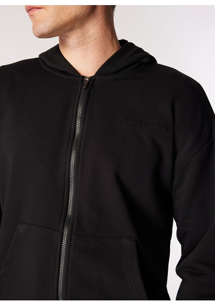 M Essential Full Zip Hoodie Sweatshirt Erkek Sweatshirt