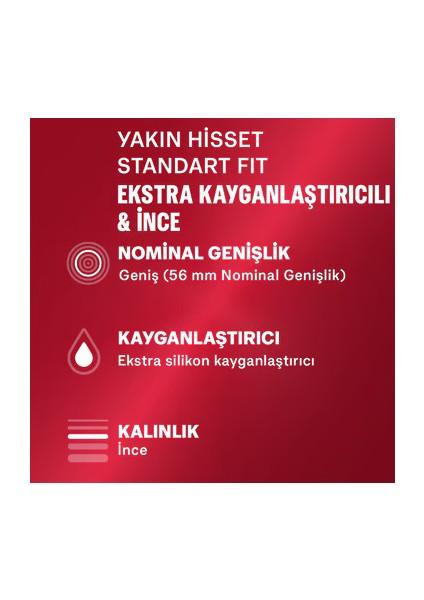 Yakın Hisset Standart Fit 16'lı modelleri