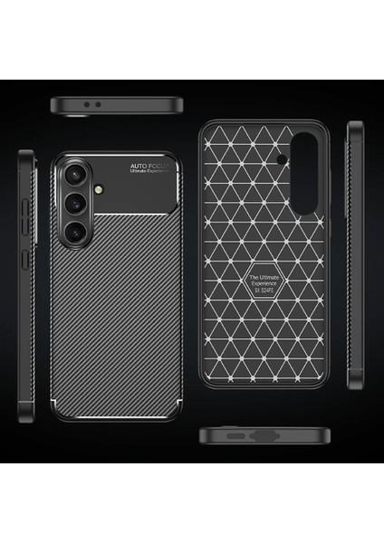 Samsung Galaxy S24 Fe Kılıf Kamera Korumalı Auto Focus Karbon Fiber Arka Kapak fiyatları