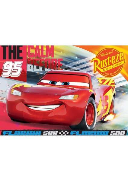 Ks Puzzle Ramby CR709 Cars 50 Parça Çocuk Puzzle -Ks Puzzle