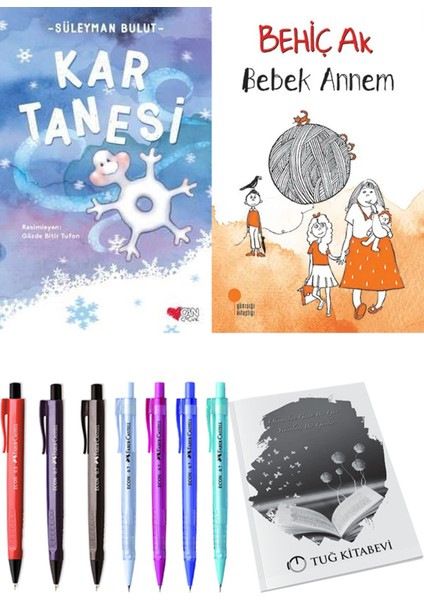 Bebek Annem ve Kar Tanesi 2'li Set + Hediyeli