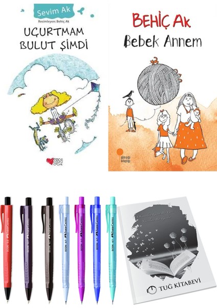 Bebek Annem ve Uçurtmam Bulut Şimdi 2'li Set + Hediyeli