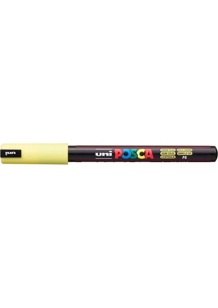 Uni Posca Su Bazlı Poster Marker 0.7 Güneş Sarısı Pc-1mr