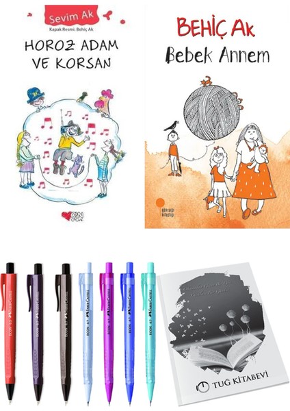 Bebek Annem ve Horoz Adam ve Korsan 2'li Set + Hediyeli