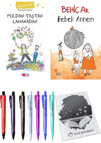 Bebek Annem ve Puldan Taştan Lahanadan 2'li Set + Hediyeli