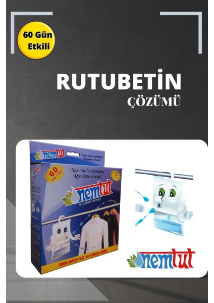 Nem Tutucu Giderici Rutubet Emici Kötü Koku Giderici Küf ve Korozyon Önleyici 3 Kutu 6 Paket 3 kg