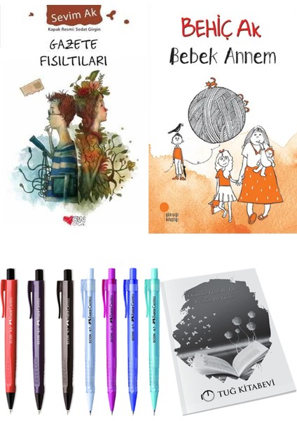 Bebek Annem ve Gazete Fısıltıları 2'li Set + Hediyeli