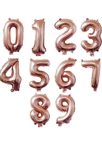 Happy Brithday Rosegold Siyah Renk 18 Yaş Rakamlı Doğum Günü Parti Kutlama Seti fiyatları