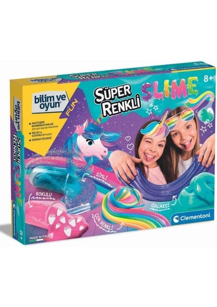 64812 Süper Renkli Slime - Bilim ve Oyun +8 Yaş