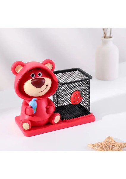 Sevimli Ayı Figürlü Masaüstü Kalemlik modelleri