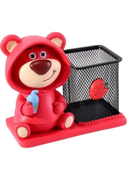 Sevimli Ayı Figürlü Masaüstü Kalemlik fırsatları