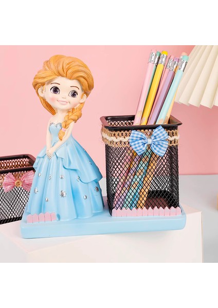 Frozen Figürlü Masaüstü Kalemlik