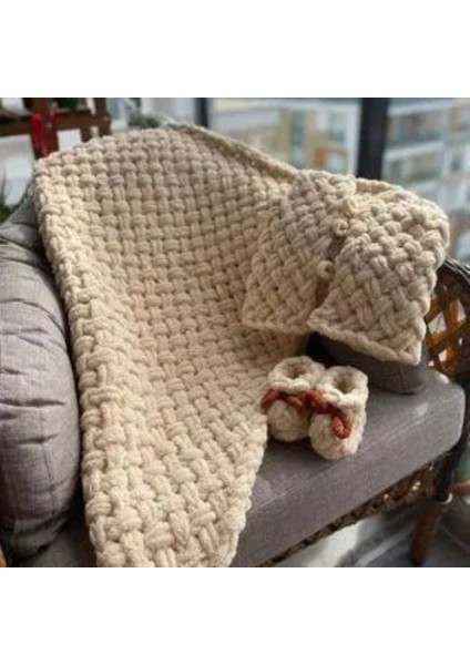 Velluto Kadife El Örgü Ipliği (5'li) Paket - Renk KODU:310-BAL Köpüğü - 100 Gr. 9 Mt. Parmak Örgü Ipi fiyatları