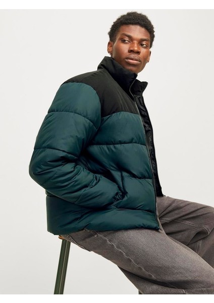 Jjmoon Stand Collar Puffer Forest indirimleri