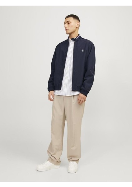 Erkek Jprblubrook Dik Yaka Mevsimlik Mont 12251906 Lacivert