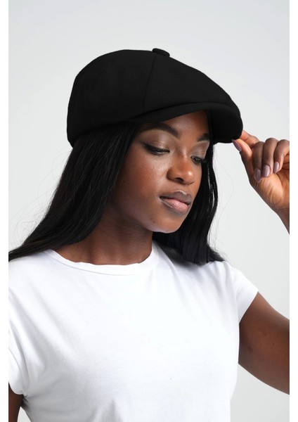 Unisex Kaşe Kasket | Siyah Kaşe Kasket Şapka fiyatları