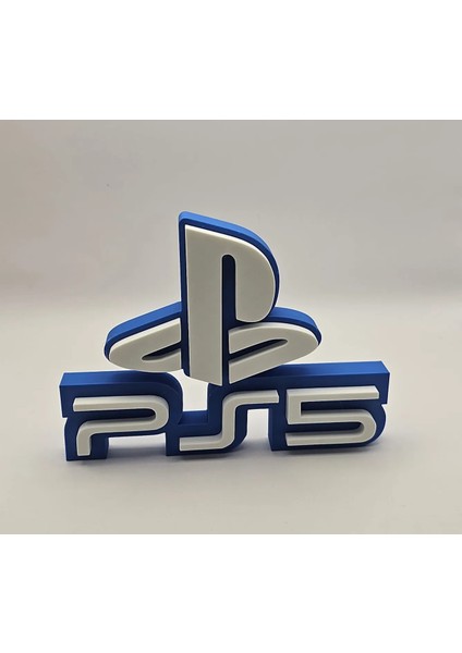 Dekoratif Playstation 5 Logo Figürü