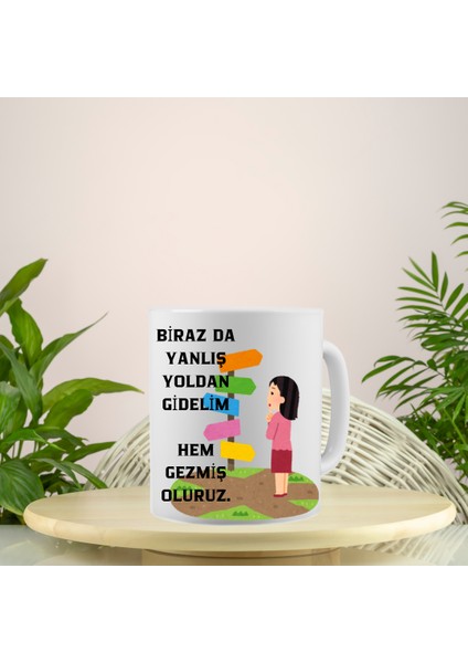 Komik Yazılı Kupa Bardak