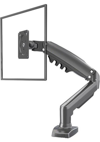 F80 MNT01 17-30 Amortisörlü Stand Tek Kol Lcd-Led Monitör Tutucu Stand Askı Aparatı
