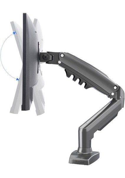 F80 MNT01 17-30 Amortisörlü Stand Tek Kol Lcd-Led Monitör Tutucu Stand Askı Aparatı modelleri