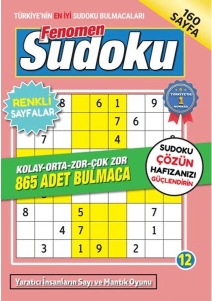 Fenomen Sudoku 12 - Bertan Kodamanoğlu