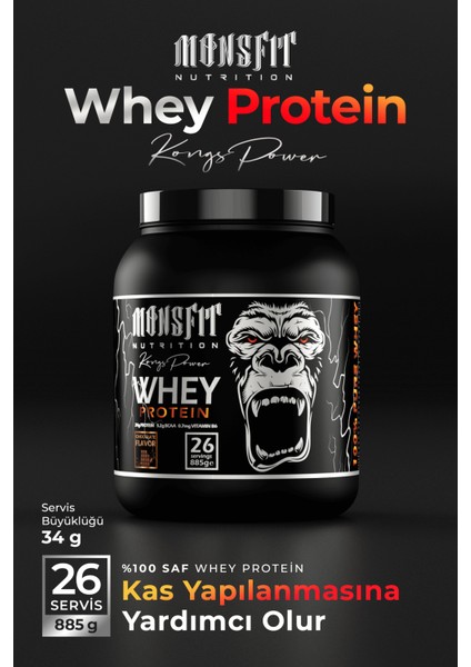 Whey Protein 885 G (26 Servis) fiyatları