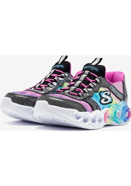 Infinite Heart Lights - Eternal Shimmer Büyük Kız Çocuk Siyah Işıklı Spor Ayakkabı 303755L Bkmt modelleri