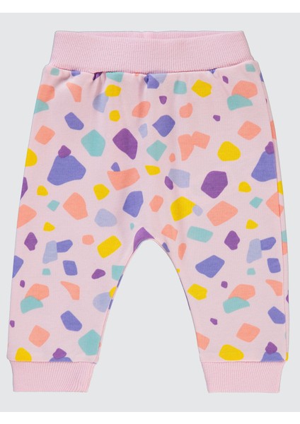 Kız Bebek Patiksiz Tek Alt 6-18 Ay Pembe