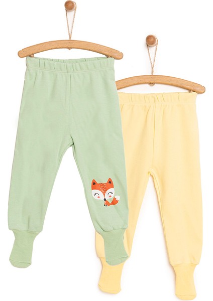 2li Çoraplı Pantolon Kız Bebek