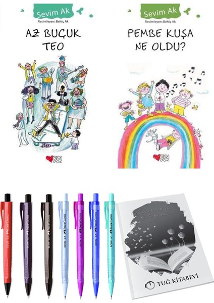 Pembe Kuşa Ne Oldu? ve Az Buçuk Teo 2'li Set + Hediyeli