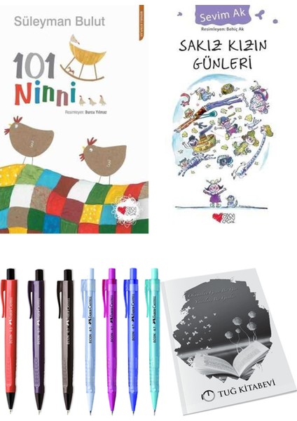 Sakız Kızın Günleri ve 101 Ninni Süleyman Bulut 2'li Set + Hediyeli