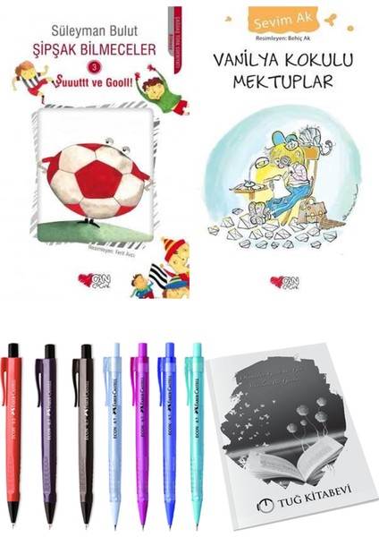 Vanilya Kokulu Mektuplar ve Şipşak Bilmeceler 3 2li Set