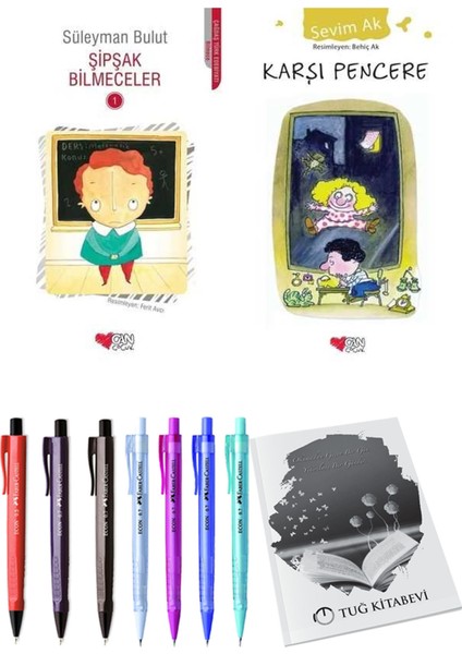 Karşı Pencere ve Şipşak Bilmeceler 1 2li Set