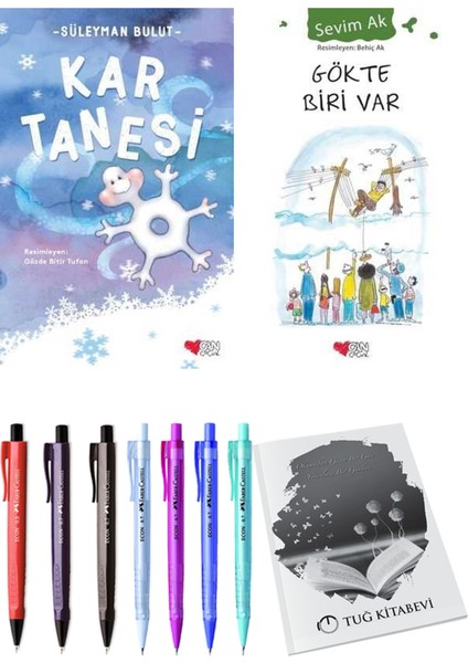 Gökte Biri Var ve Kar Tanesi 2li Set