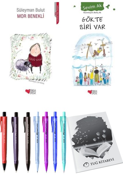 Gökte Biri Var ve Mor Benekli 2li Set