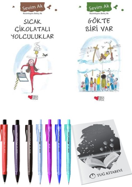 Gökte Biri Var ve Sıcak Çikolatalı Yolculuklar 2li Set