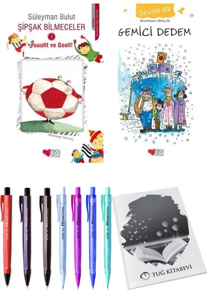 Gemici Dedem ve Şipşak Bilmeceler 3 2li Set